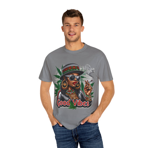 Cool Good Vibes Unisex Garment-Dyed T-shirt