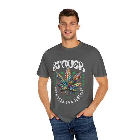 Unisex Garment-Dyed T-Shirt - "Grow Your Own Serenity"