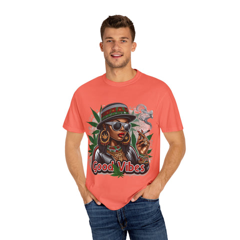 Cool Good Vibes Unisex Garment-Dyed T-shirt