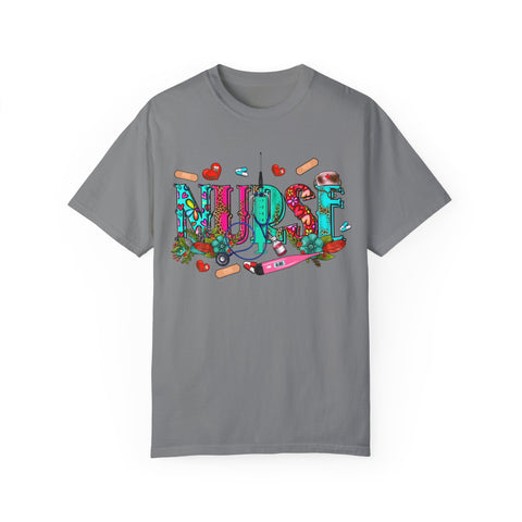 Colorful Nurse Graphic Unisex T-shirt - Perfect Gift for Healthcare Heroes