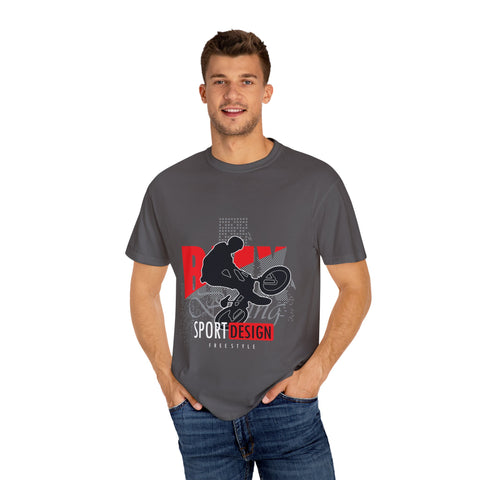 Freestyle BMX Unisex Garment-Dyed T-shirt