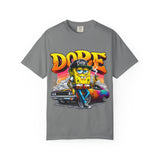 Dope SpongeBob Unisex Garment-Dyed T-Shirt - Fun Streetwear for Casual Vibes