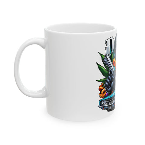 Dope Duck Ceramic Mug - Cool Street Art Design | 11oz & 15oz