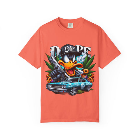 Dope Vibe Unisex Garment-Dyed T-Shirt - Cool Streetwear with Funky Graphic