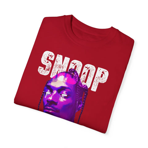 Vintage Snoop Dogg T-Shirt - Unisex Garment-Dyed Tee for Music Fans