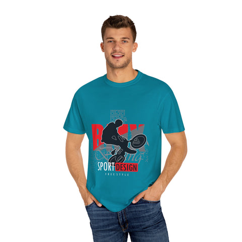 Freestyle BMX Unisex Garment-Dyed T-shirt