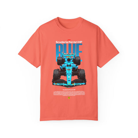 Scuderia Ferrari HP Unisex Garment-Dyed T-shirt - Racing Enthusiast Apparel