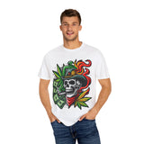 Skull & Smoke T-Shirt | Cool Unisex Graphic Tee for Music Lovers, Festival Wear, Street Style, Gift Idea, Vibrant Design