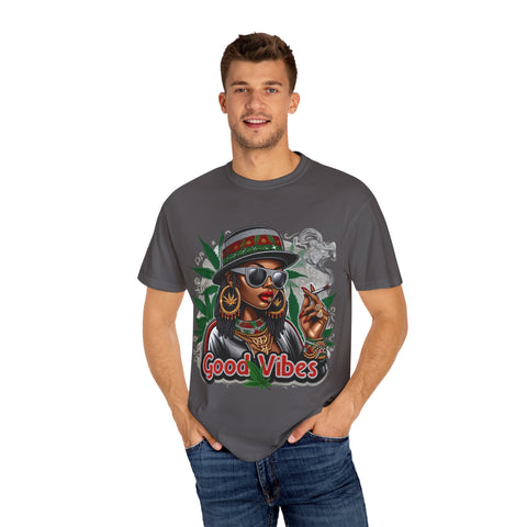 Cool Good Vibes Unisex Garment-Dyed T-shirt