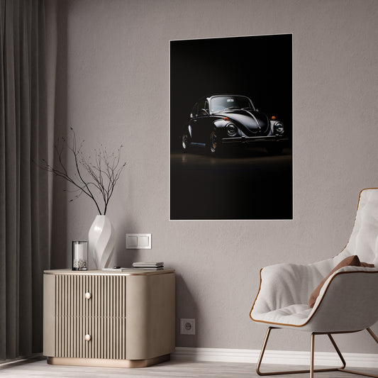 Classic Car Gloss Poster - Vintage Beetle Wall Art