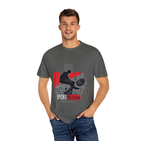 Freestyle BMX Unisex Garment-Dyed T-shirt