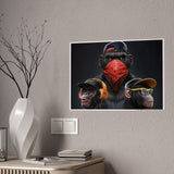 Cool Gorilla Art Print - Glossy Poster for Trendy Home Décor
