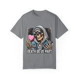 Halloween Skeleton Love T-Shirt | Death Do Us Part Graphic Tee
