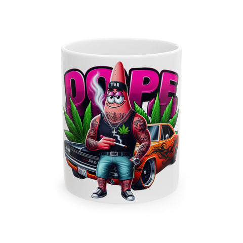 Dope Cartoon Ceramic Mug - 11oz & 15oz