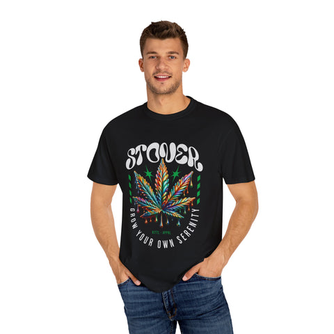 Unisex Garment-Dyed T-Shirt - "Grow Your Own Serenity"