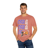 Adventure Awaits Unisex Garment-Dyed T-shirt - Perfect for Travel & Outdoors