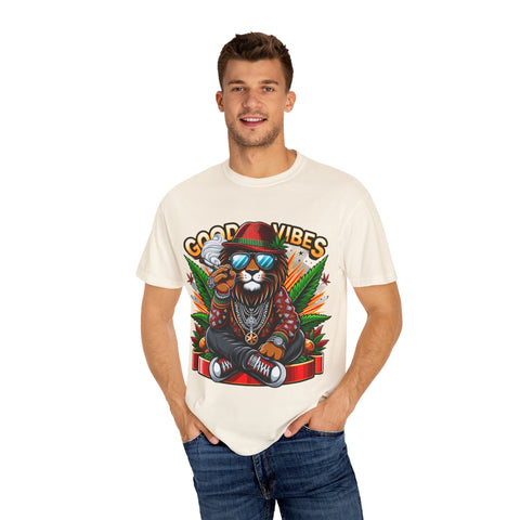 Good Vibes Unisex Garment-Dyed T-Shirt