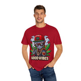 Good Vibes Unisex T-Shirt - Stylish Garment-Dyed Tee for Chill Moments
