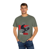 Freestyle BMX Unisex Garment-Dyed T-shirt