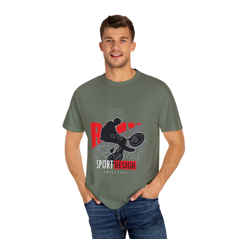 Freestyle BMX Unisex Garment-Dyed T-shirt