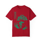 Anime-Inspired Unisex T-Shirt - Hand-Drawn Green Character Design
