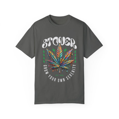 Unisex Garment-Dyed T-Shirt - "Grow Your Own Serenity"