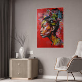 Vibrant Gloss Poster - Urban Art Print with Graffiti Style