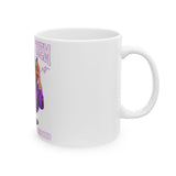 Boots and Blooms Ceramic Mug - Fun & Funky Coffee Cup for Plant Lovers