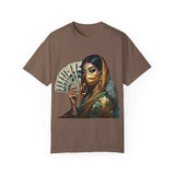 Stylish Woman with Money Graphic Unisex T-Shirt - Trendy Fashion Tee for Everyday Wear