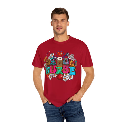 Proud Nurse Graphic T-Shirt - Unisex, Colorful & Fun Design