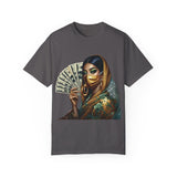 Stylish Woman with Money Graphic Unisex T-Shirt - Trendy Fashion Tee for Everyday Wear
