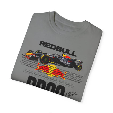 Red Bull Racing T-Shirt - Unisex Garment-Dyed Tee for F1 Fans