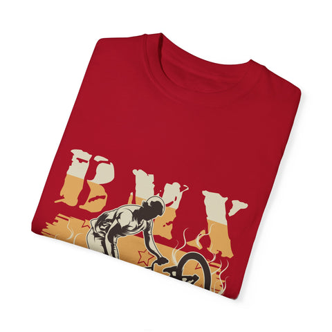 BMX Extreme Ride Unisex Garment-Dyed T-Shirt | Perfect for Cyclists & Sports Enthusiasts