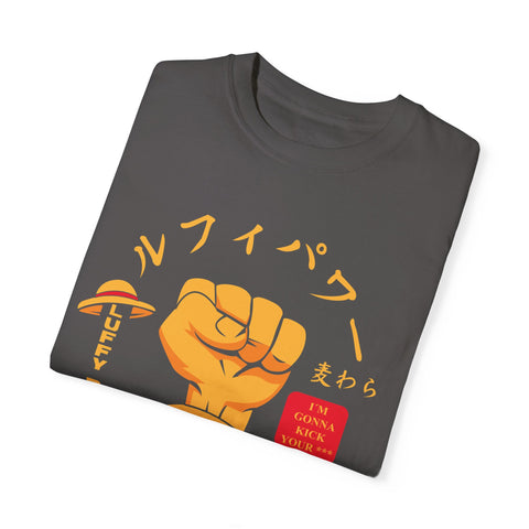 Unisex Luffy Power Graphic T-Shirt - King of Pirates Design