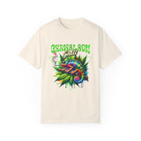 Chameleon Chill Unisex Garment-Dyed T-Shirt - Vibrant Graphic Tee for Nature Lovers
