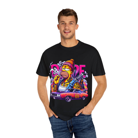 Dope Vibes Unisex Garment-Dyed T-Shirt - Streetwear Style