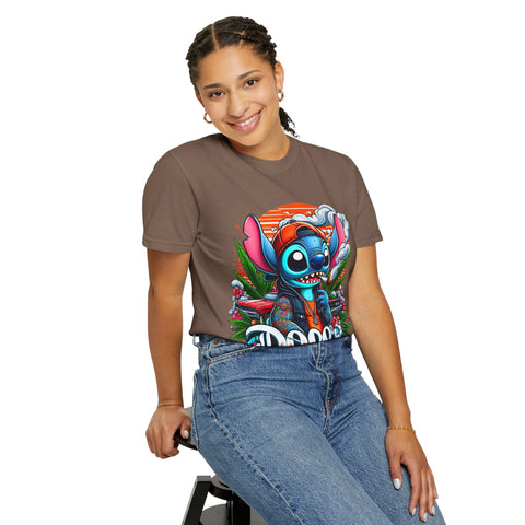 Dope Stitch Unisex Garment-Dyed T-Shirt | Vibrant Graphic Tee for Casual Style