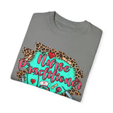 Norse Practitioner T-Shirt - Unisex Garment-Dyed Tee with Leopard Print Design