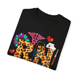 Trendy RN Graphic T-Shirt for Nurses - Garment-Dyed Unisex Tee