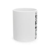 Personalized Ceramic Mug - Motivational Quote for Coffee Lovers