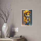 Cool Tiger Art Gloss Poster - Stylish Wall Decor for Animal Lovers
