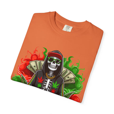 High AF Unisex Garment-Dyed T-Shirt - Fun & Edgy Style for Cannabis Enthusiasts