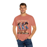 Where Them Fans At Unisex Garment-Dyed T-Shirt - Boots on the Ground Graphic Tee