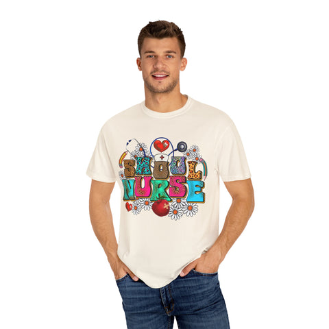 Proud Nurse Graphic T-Shirt - Unisex, Colorful & Fun Design