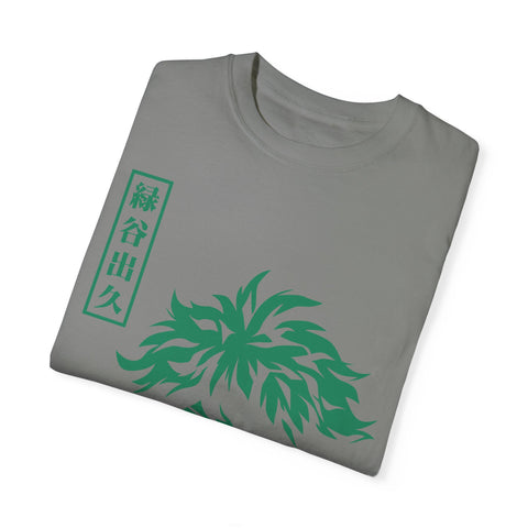 Anime-Inspired Unisex T-Shirt - Hand-Drawn Green Character Design