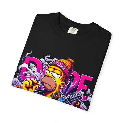 Dope Vibes Unisex Garment-Dyed T-Shirt - Streetwear Style