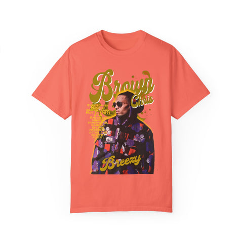 Breezy Summer Vibes Unisex Garment-Dyed T-Shirt