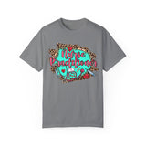 Norse Practitioner T-Shirt - Unisex Garment-Dyed Tee with Leopard Print Design