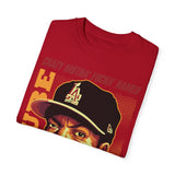 Unisex Garment-Dyed T-Shirt - 'Crazy Motha' Fucka' Named Ice Cube Graphic Tee