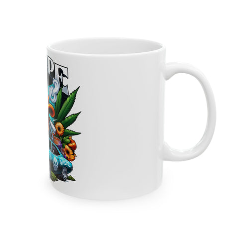 Dope Duck Ceramic Mug - Cool Street Art Design | 11oz & 15oz